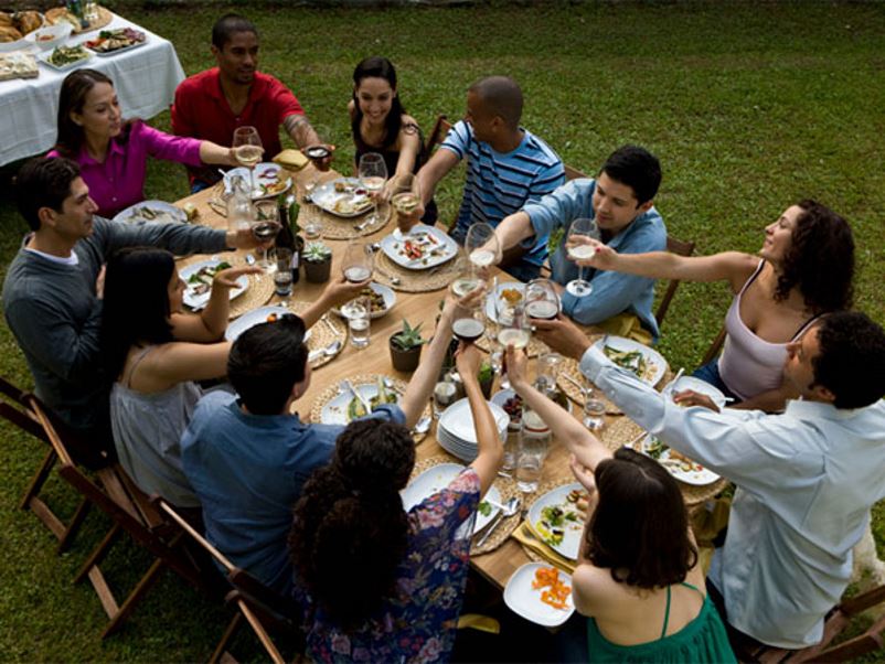 big family dinner