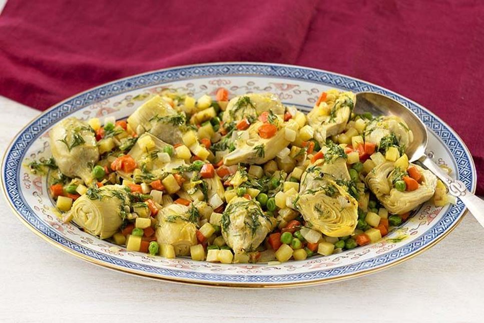 Roasted Artichokes with Olive Oil and Lemon
