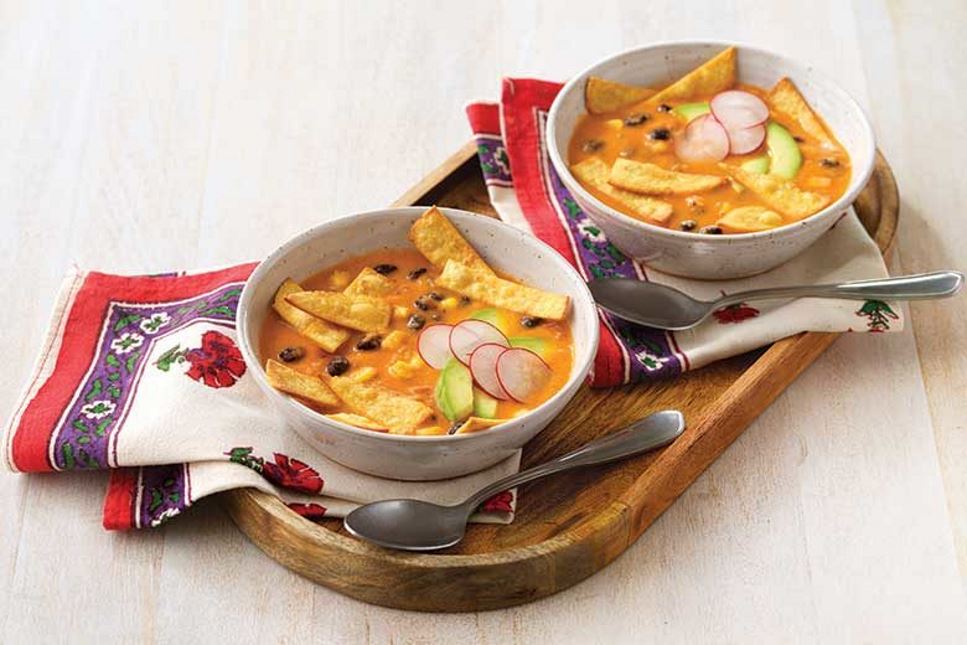 Vegan Tortilla Soup